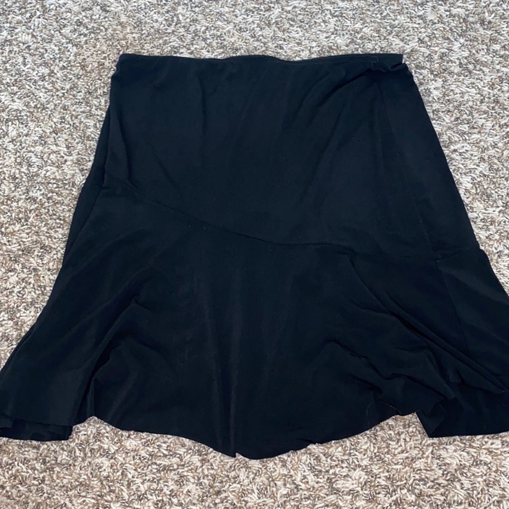 Black skirt.
